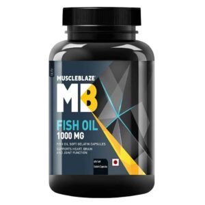 MuscleBlaze Fish Oil 1000mg – 60 Caps