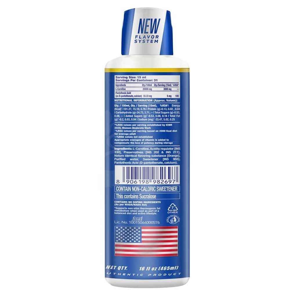 Ronnie Coleman L-Carnitine XS 3000 mg Liquid - Image 2