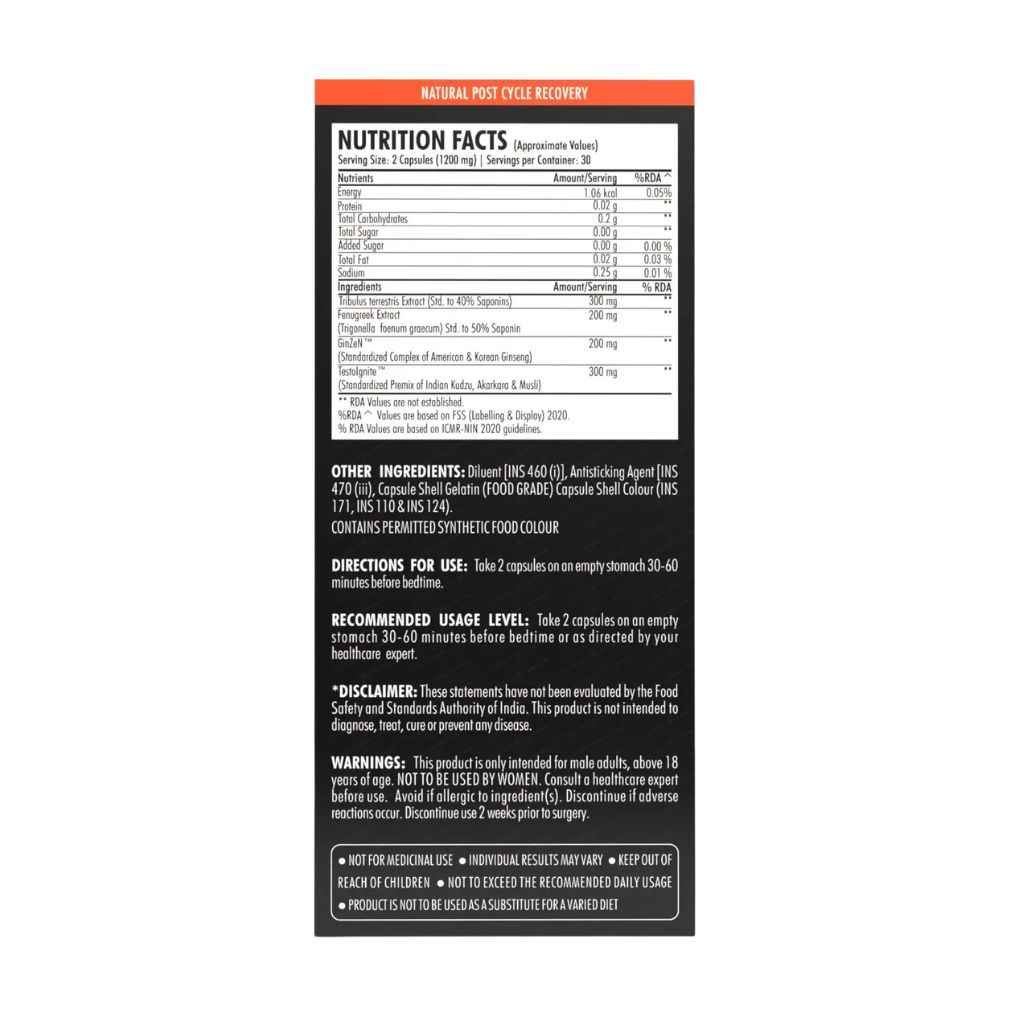 KLR FIT TRT Support - 60 capsules - Image 2