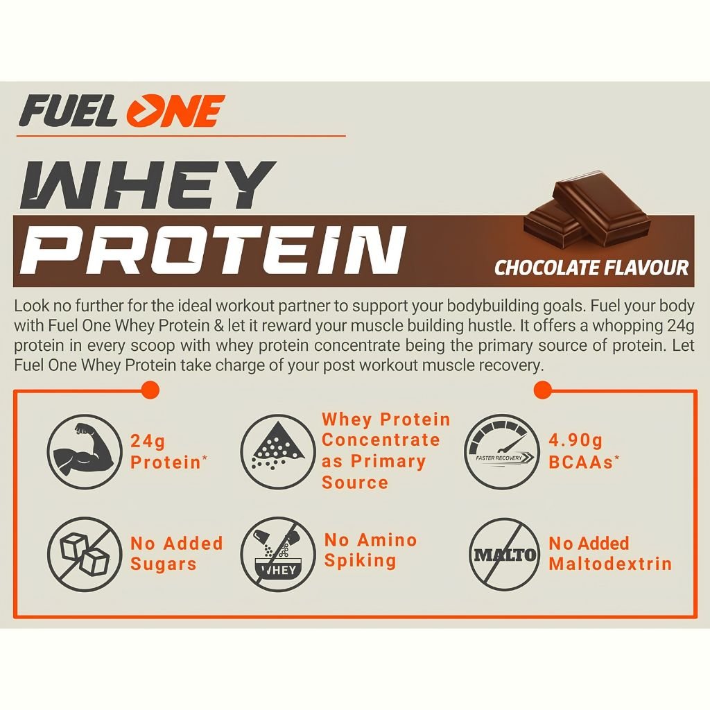 MuscleBlaze Fuel one whey 1kg - Image 3